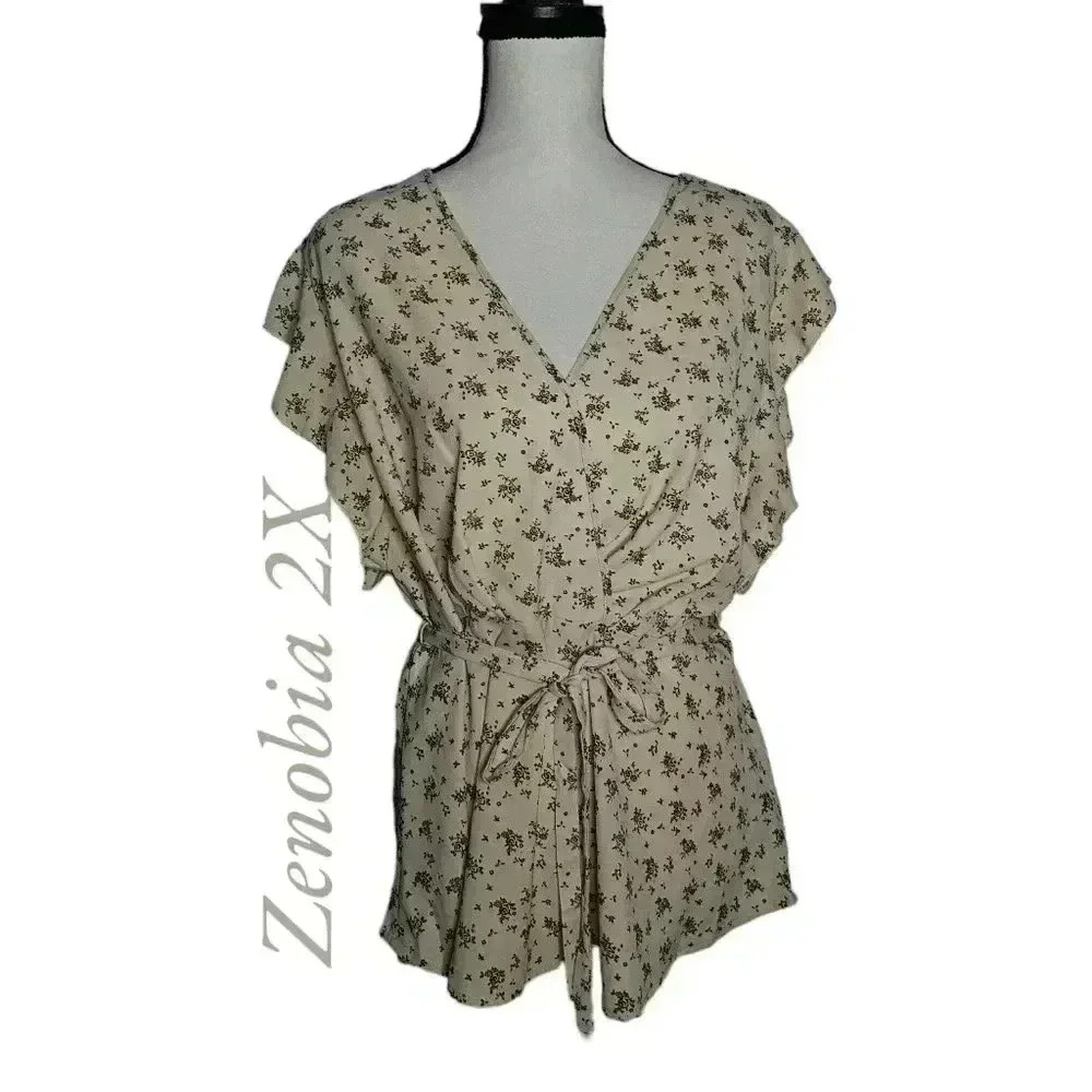 Zenobia Blouse 2X NWT